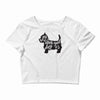 dog lover Crop Top