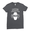 choose cremation Ladies Fitted T-Shirt