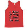 i don't do drugs tie dye Tank Top