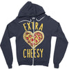 extra cheesy Zipper Hoodie