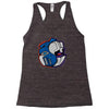 one shall stand, one shall fall Racerback Tank
