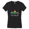 androids Women's V-Neck T-Shirt