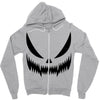pumpkin face Zipper Hoodie