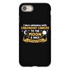 I Love Someone with Childhood Cancer to The Moon and Back to Infinity iPhone 8