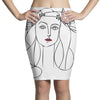 Pablo Picasso War And Peace 1952 Pencil Skirts