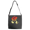 record eater Adjustable Strap Totes
