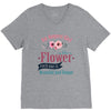 An August Girl Like A Flowers V-Neck Tee