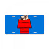 snoopy parody pug w License Plate