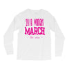 2018 Women's March On USA Long Sleeve Shirts