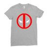deadpool logo avengers marvel comics gift Ladies Fitted T-Shirt
