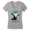 morning suck Women's V-Neck T-Shirt