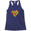 color flower Racerback Tank