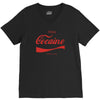 enjoy cocaine funny gray V-Neck Tee