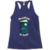 reading is fun Racerback Tank