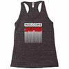 welcome heapy newyear Racerback Tank