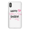 Happy Fathers Day Daddy! Baby Girl Any Name Customized iPhoneX