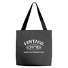 Vintage 1978 Aged to Perfection Tote Bags