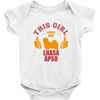 This Girl Loves Her Lhasa Apso Baby Onesie