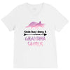 cool grandma saurus V-Neck Tee