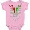 redesignsideas for the flag of wakanda Baby Onesie