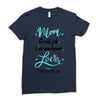 Mom Great Job I'm Awesome Love Happy Mother's Day Ladies Fitted T-Shirt