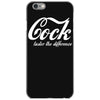 cock   taste the difference funny iPhone 6/6s Case
