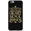 love the lord your god heart soul mind iPhone 6/6s Case