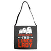 lunch lady Adjustable Strap Totes