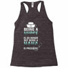 nurse nana Racerback Tank