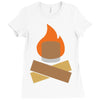 campfire tradition Ladies Fitted T-Shirt