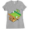 pre computers Ladies Fitted T-Shirt