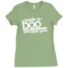 peek a boo, i see you Ladies Fitted T-Shirt