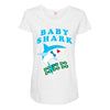 Baby Shark -Shark Do Do Do Maternity Scoop Neck T-shirt