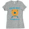 police dept Ladies Fitted T-Shirt
