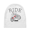 ride and fly high Baby Beanies