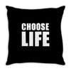 choose life wham retro 80s Throw Pillow