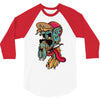 old skul dude 3/4 Sleeve Shirt