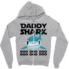Daddy Shark Doo Doo Doo Zipper Hoodie