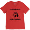 i love it when a plan comes together V-Neck Tee