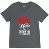 red hair the crown you never take off V-Neck Tee