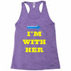 i am with her Racerback Tank