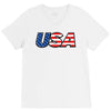 usa 3 V-Neck Tee