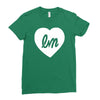 little mix logo heart Ladies Fitted T-Shirt
