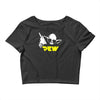 pew yoda wars funny Crop Top