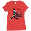 touch down Ladies Fitted T-Shirt