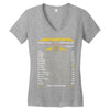 Sagittarius Facts Zodiac Women's V-Neck T-Shirt