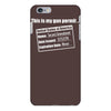 gun permit second amendment iPhone 6/6s Plus Case