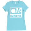 wm 74retro deutschland Ladies Fitted T-Shirt