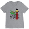 save the princess V-Neck Tee