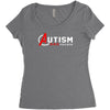 autism awareness shirt autism dad Women's Triblend Scoop T-shirt